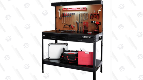 Workpro Work Bench with LED Light | $70 | Walmart | $67 with in-store pickup discount